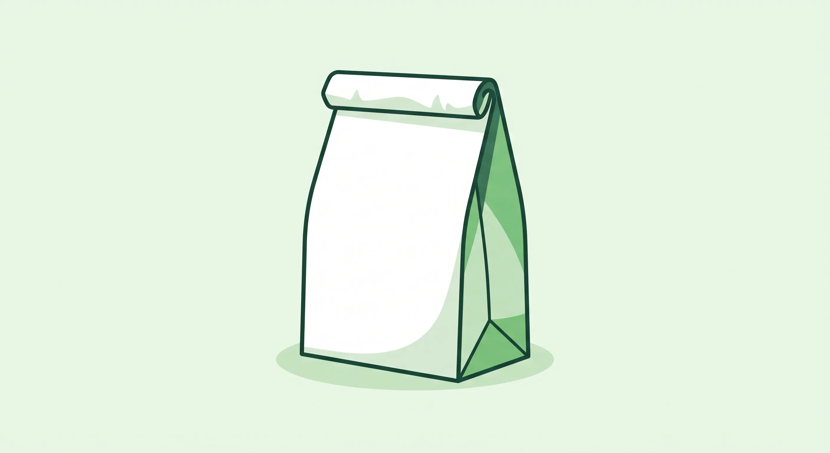 Bolsa de papel antigrasa para comida rápida